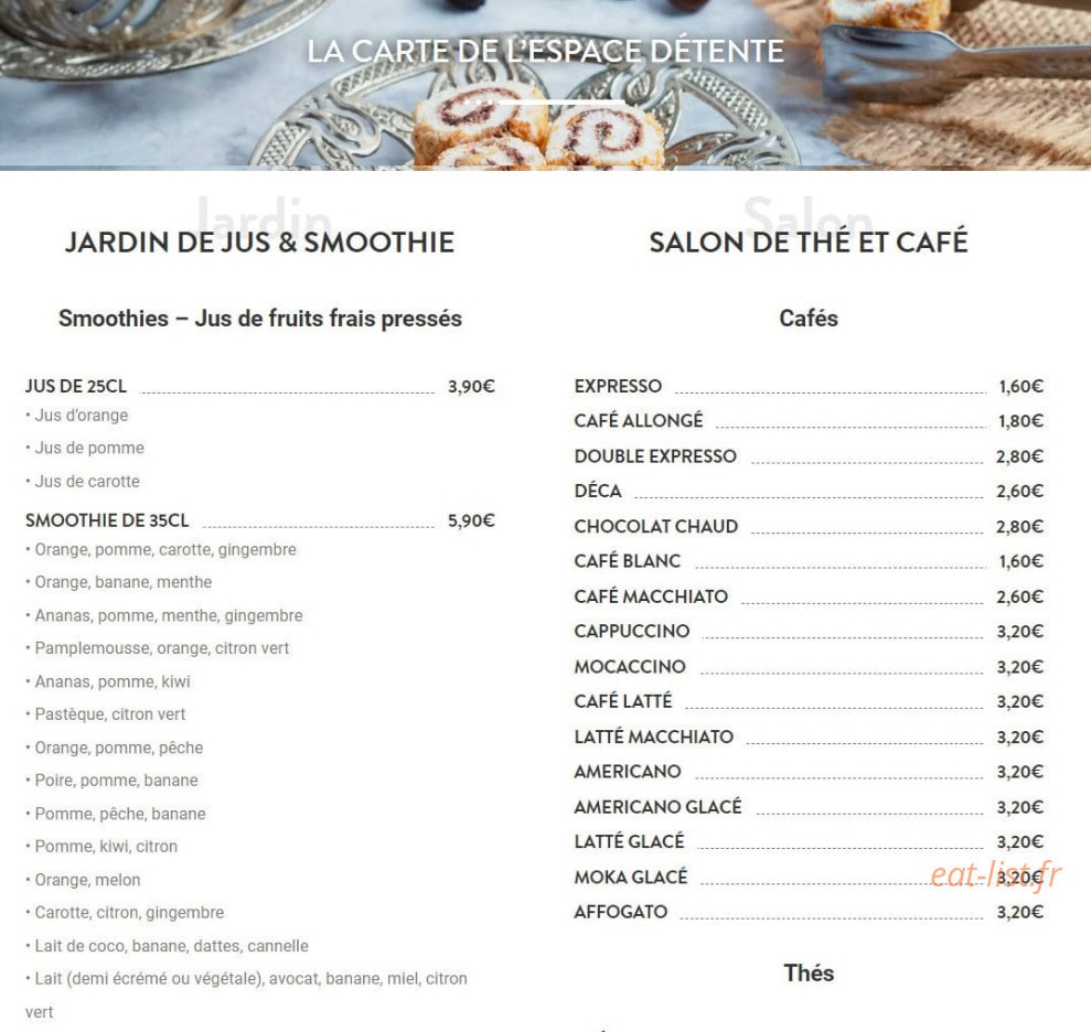 L'univers Mezze — carte page 6