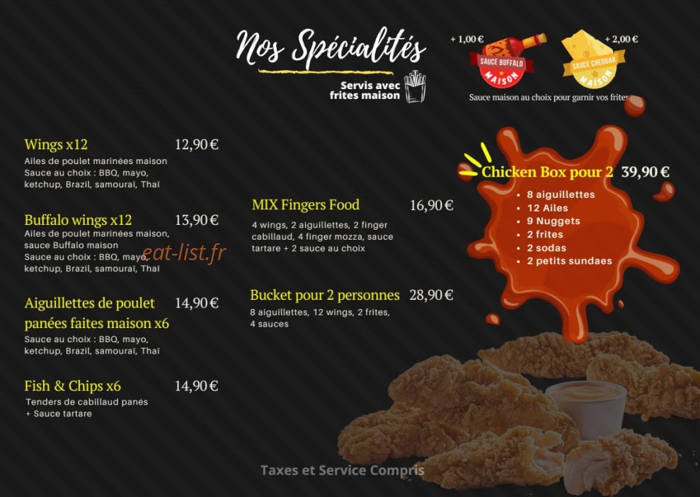 Carte et menu de Pietra Foci Pizza à Gareoult — Spécialités