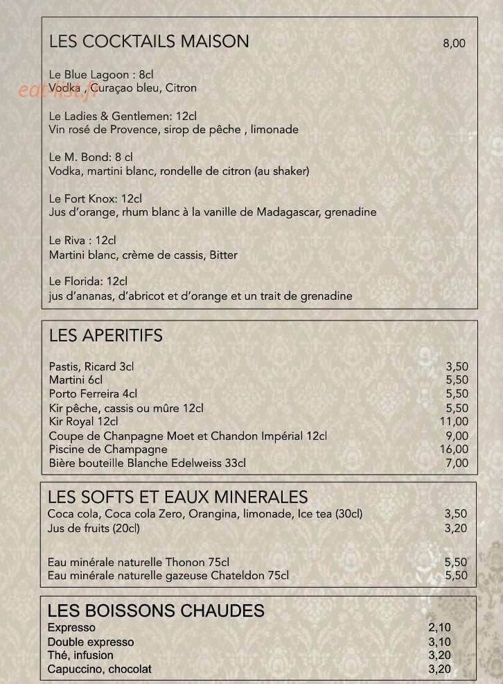 Riviera III — carte page 8