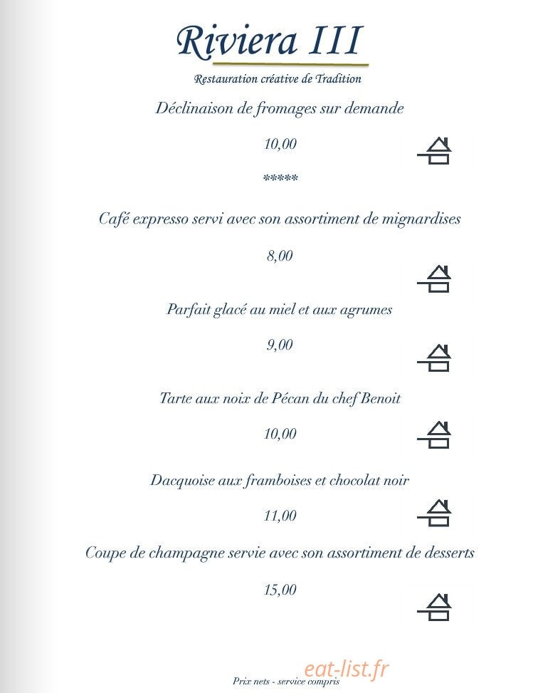 Riviera III — carte page 3