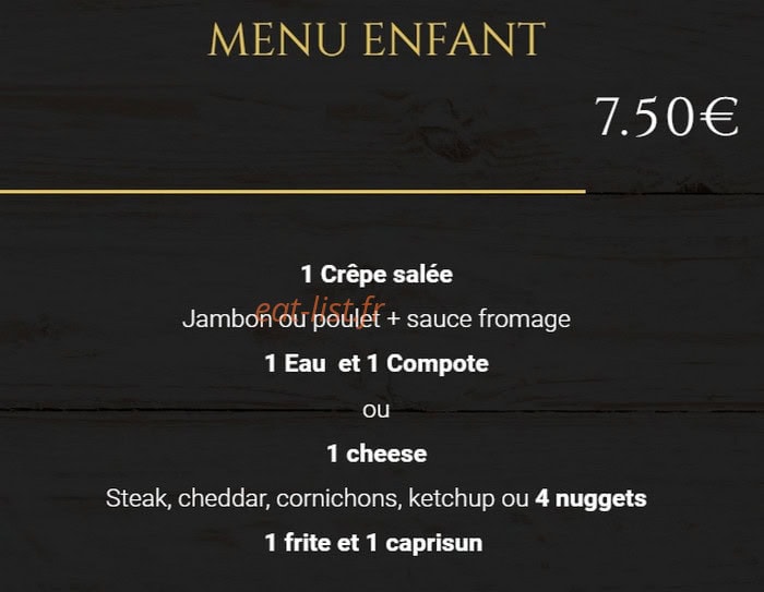 Crêpes 4 You — carte page 6