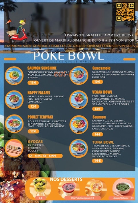 Food spot — carte page 4
