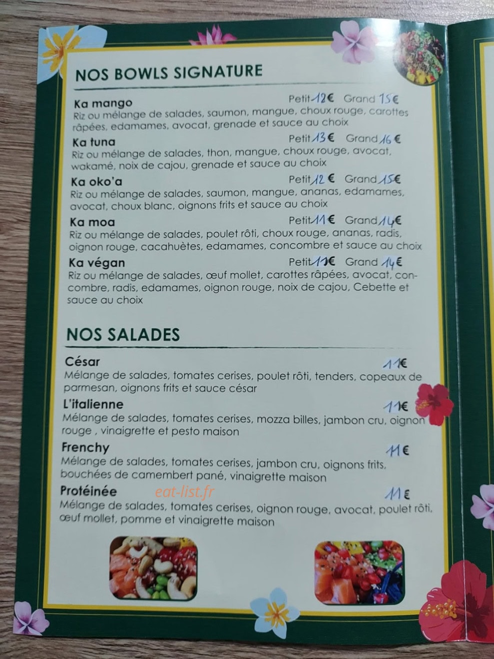 Ka Manawa — carte page 2
