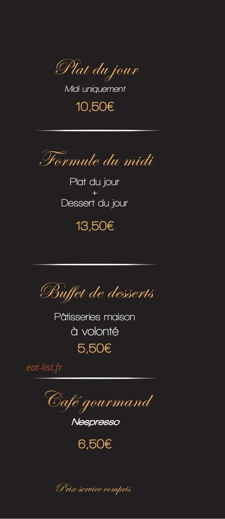 La Playa — carte page 1