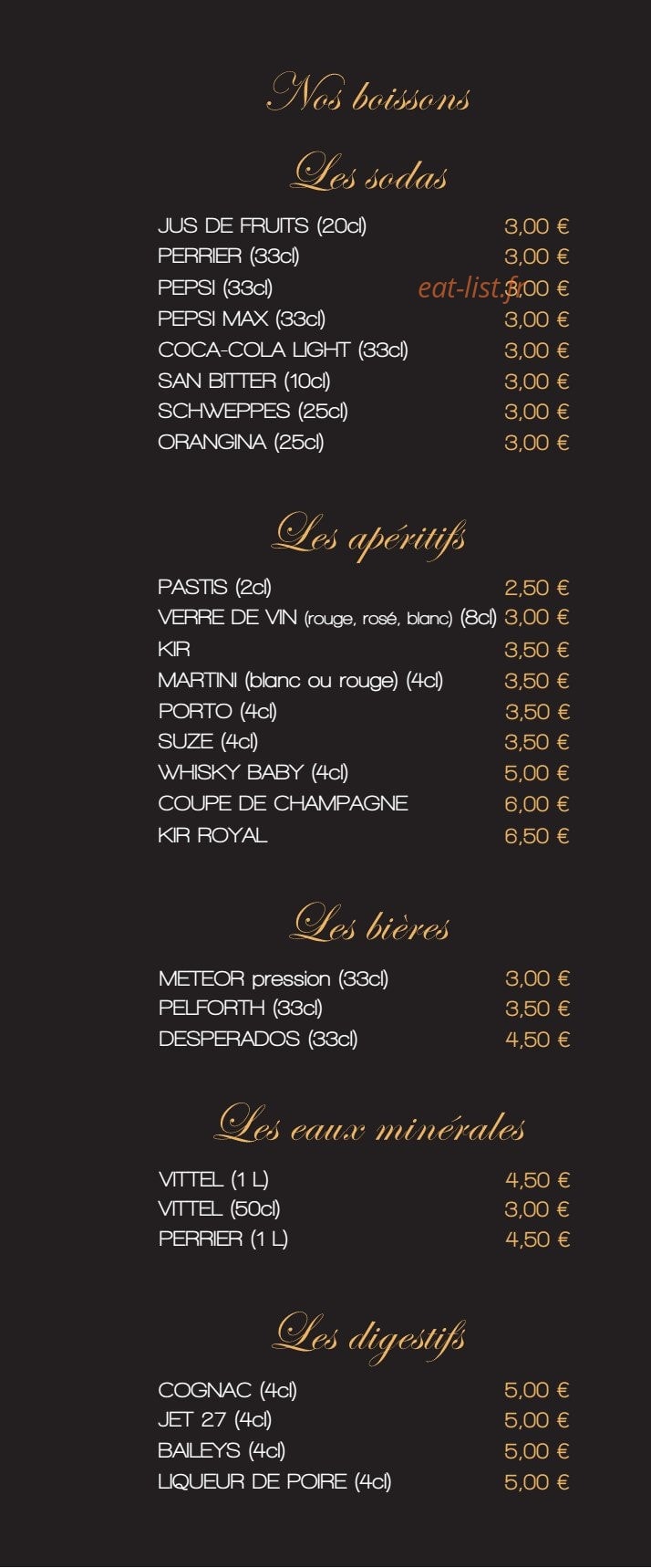 La Playa — carte page 3