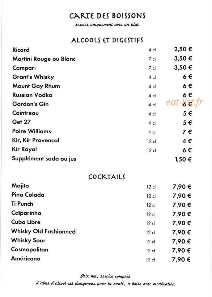 Le Venus du Gaou — carte page 2