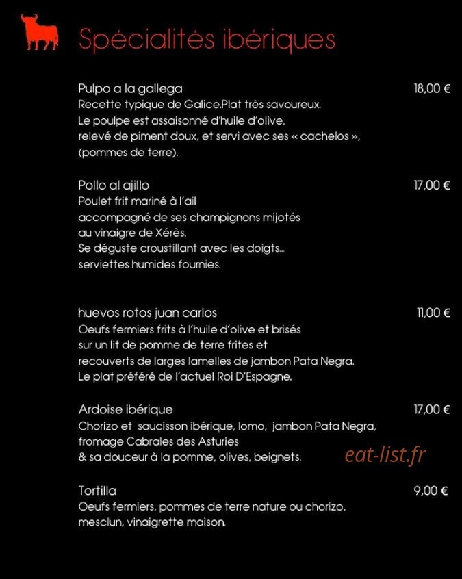 M Café — carte page 5