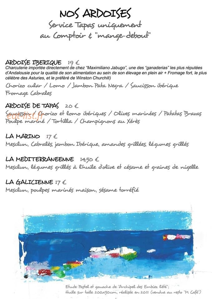 M Café — carte page 11