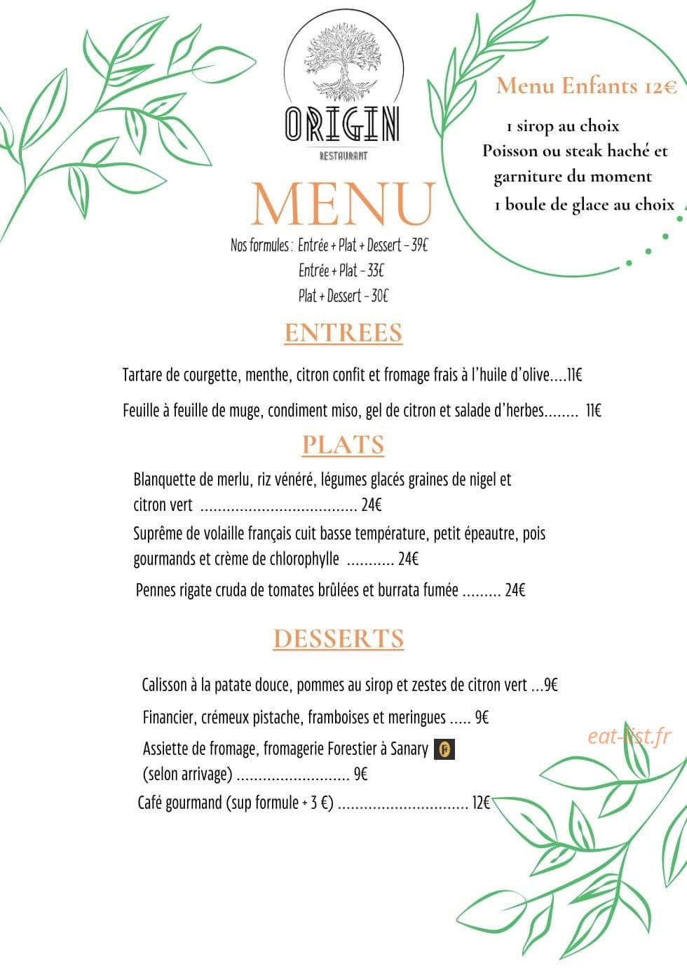 Origin — carte page 1