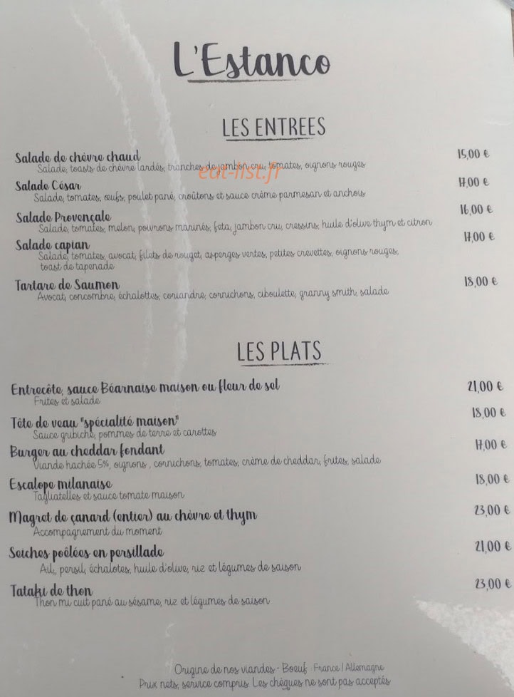 L'Estancoby — carte page 1