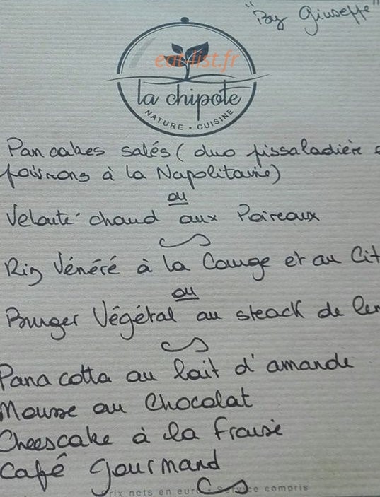 La Chipote — carte page 1