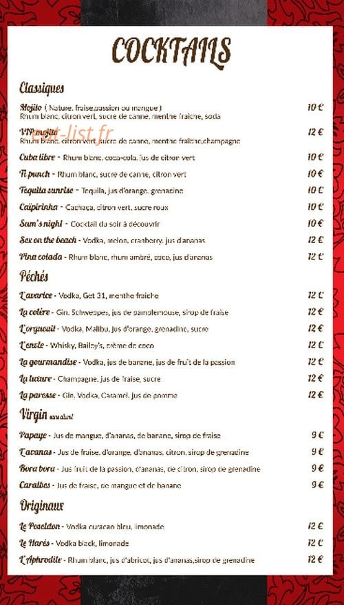 Le Sam's Klub — carte page 4