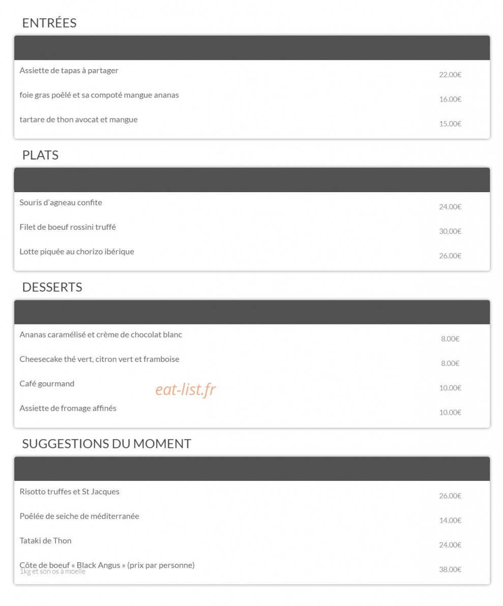 Le Square — carte page 1