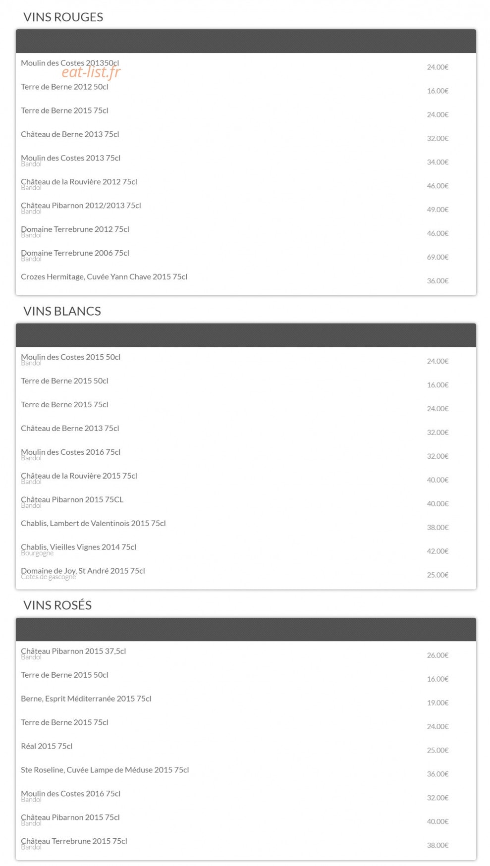 Le Square — carte page 2
