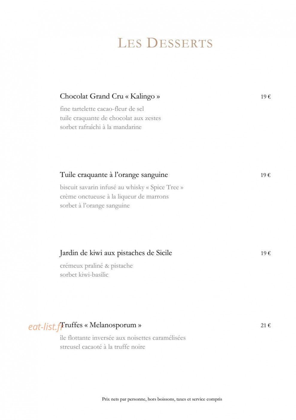Les Oliviers — carte page 5