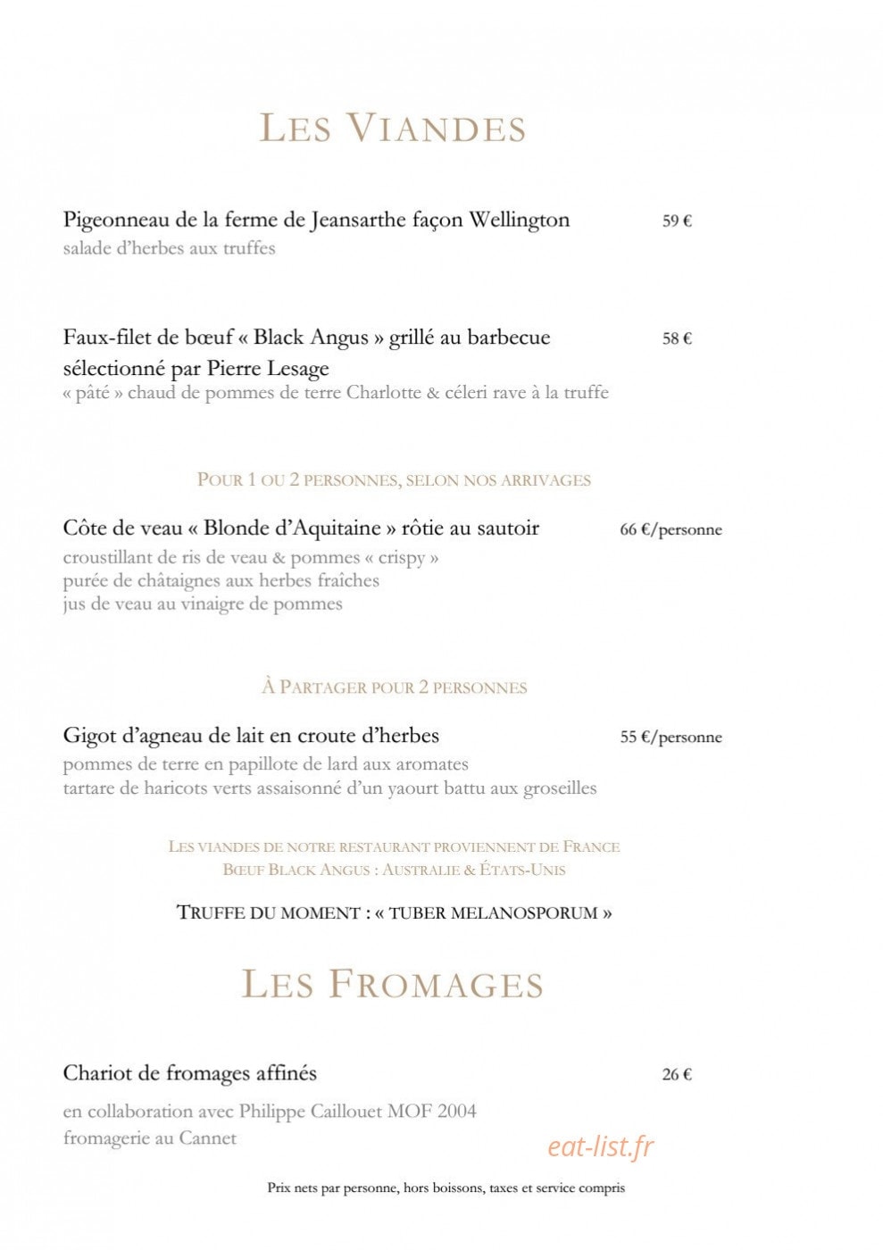 Les Oliviers — carte page 4