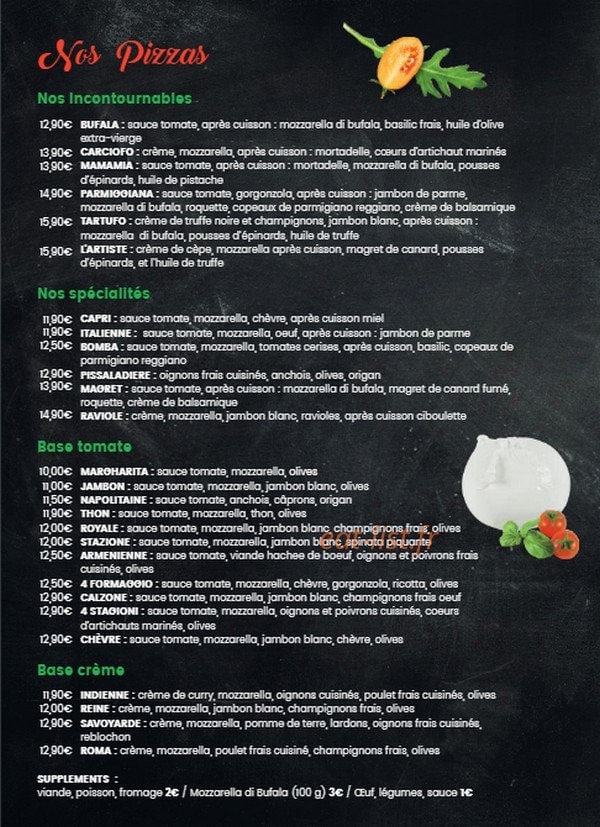 Pizzeria Della Stazione — carte page 2