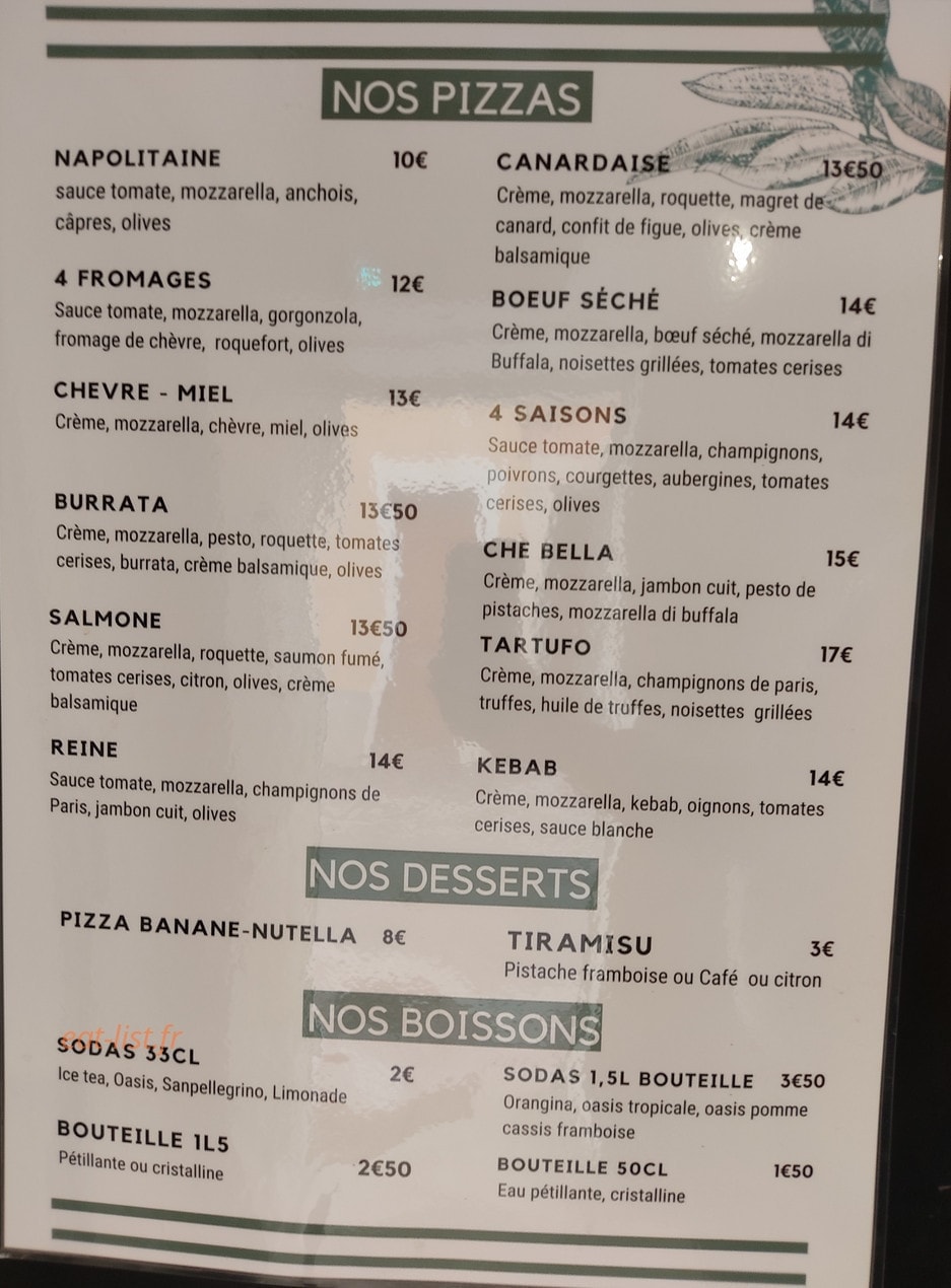Che bella — carte page 1