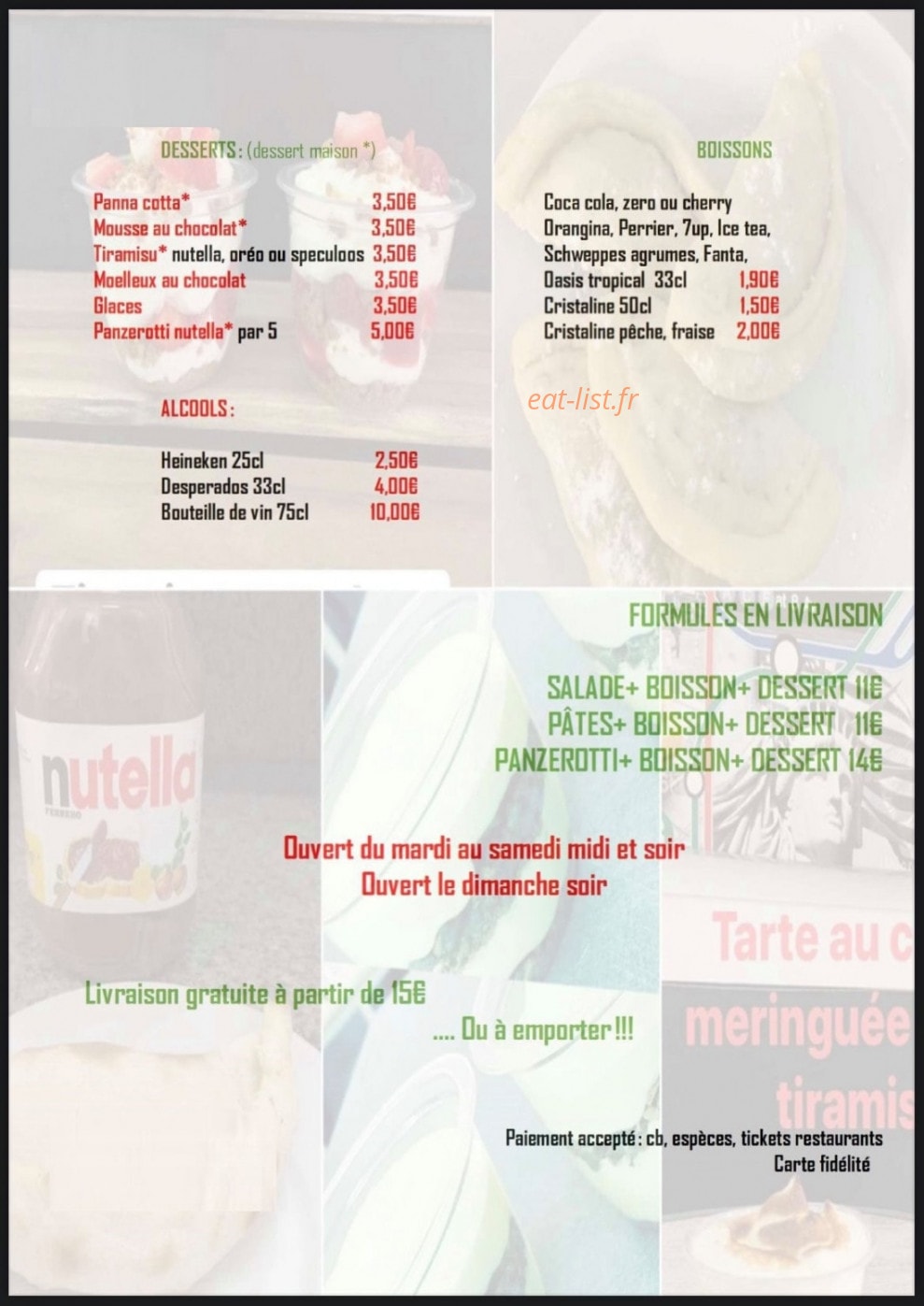 La Casa di Bino — carte page 3