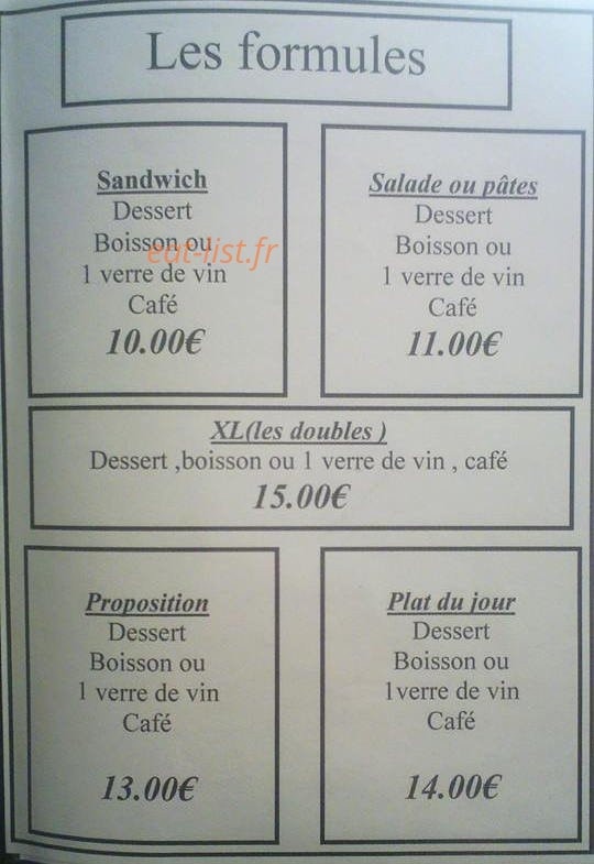 La Saladerie — carte page 8