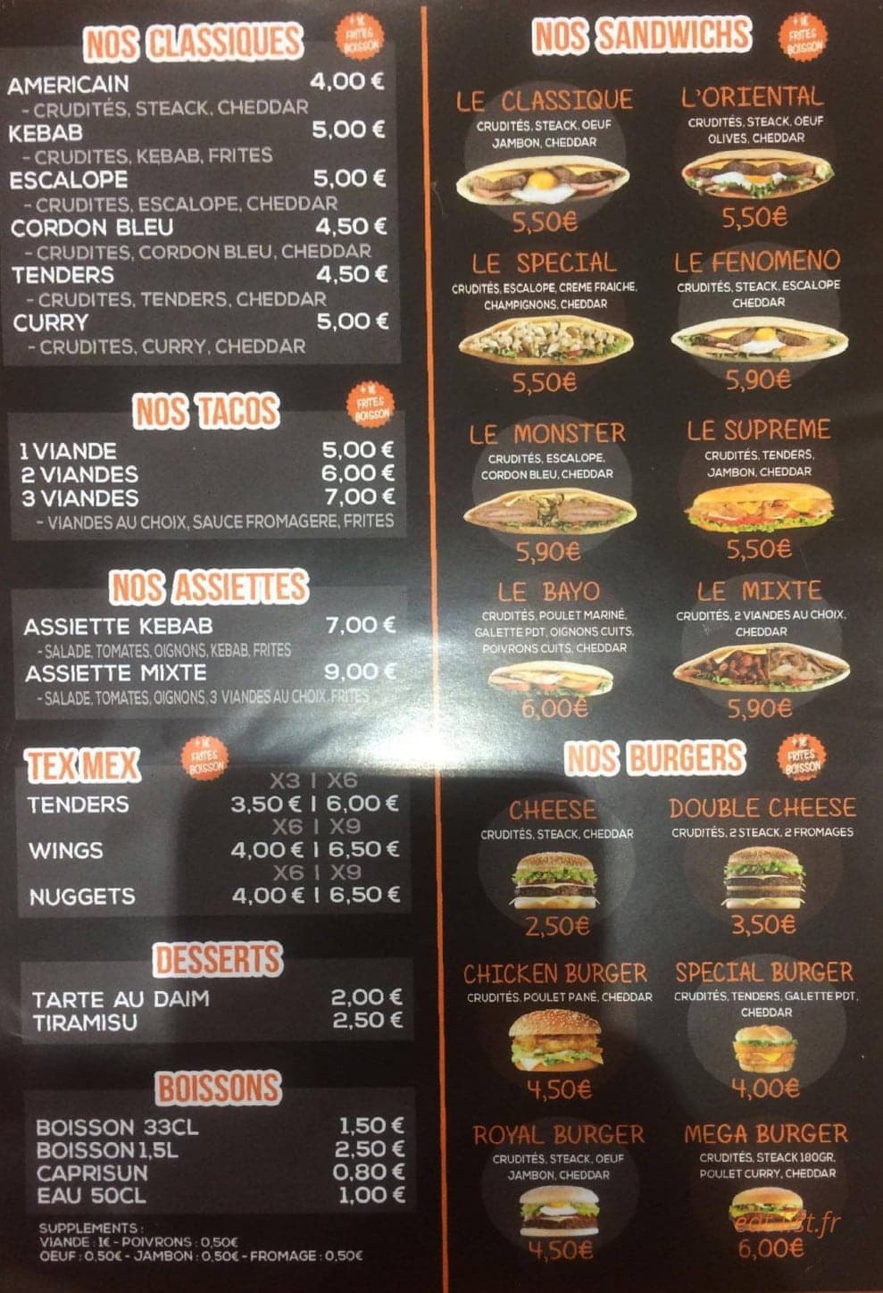 Le bayo — carte page 2