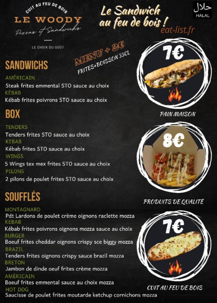 Le Woody — carte page 2