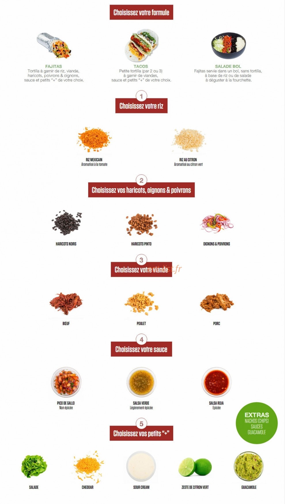 Nachos Mexican — carte page 1