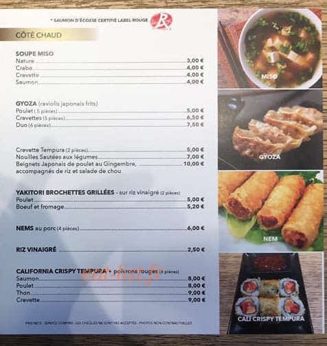 QÔ Sushi — carte page 10