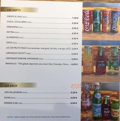 QÔ Sushi — carte page 4