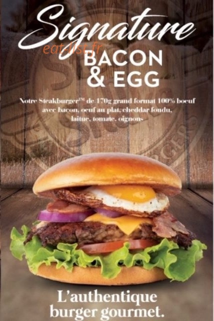 Steak In Out — carte page 4