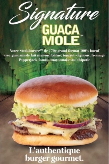 Steak In Out — carte page 1