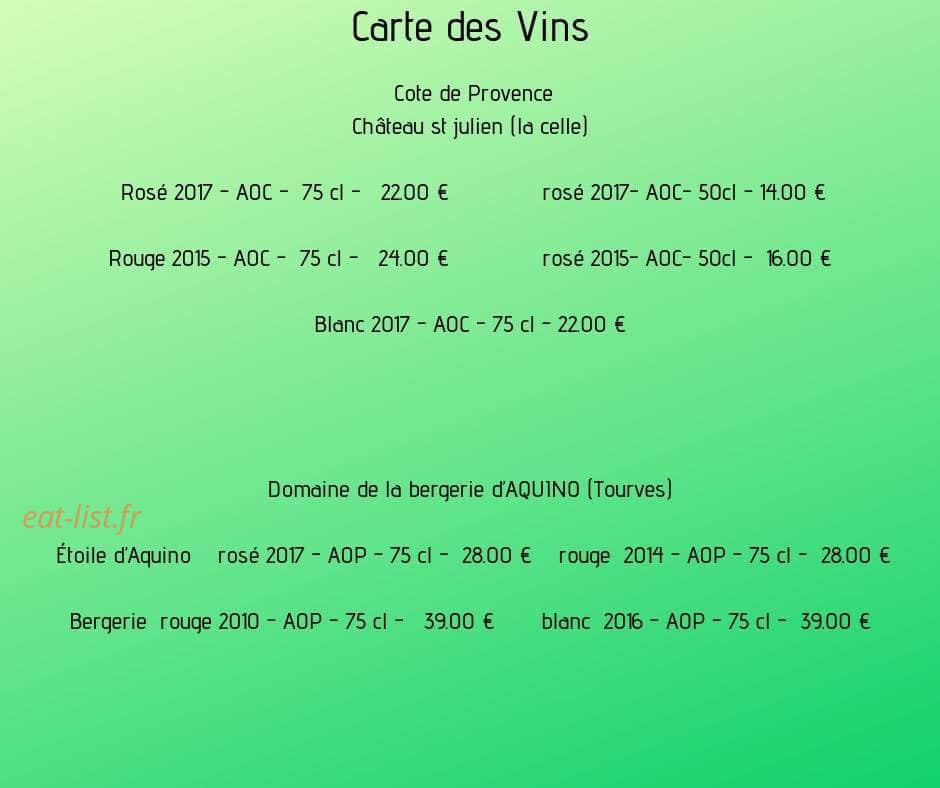 le Jardin Délice — carte page 10