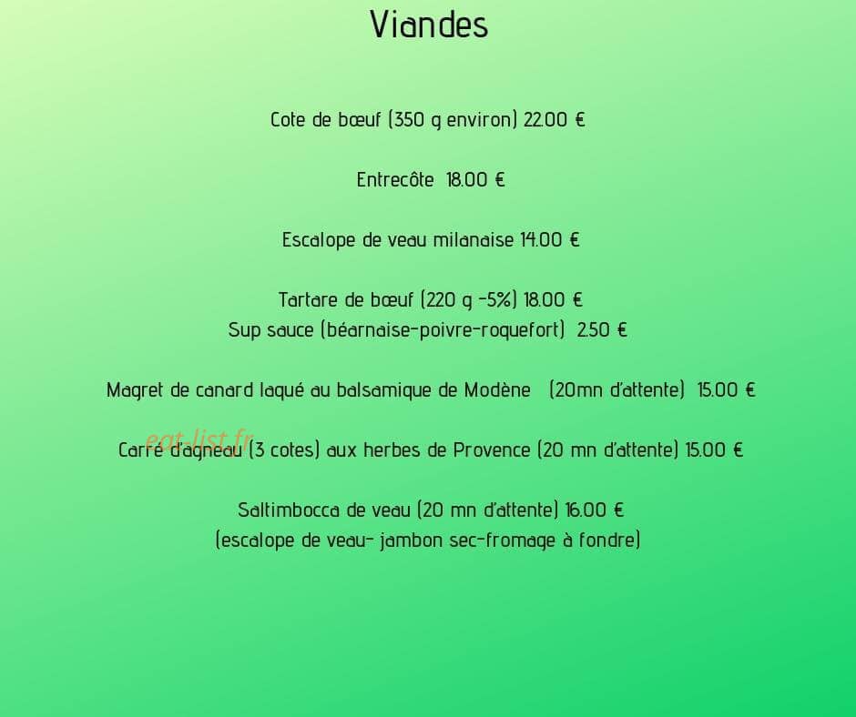 le Jardin Délice — carte page 4