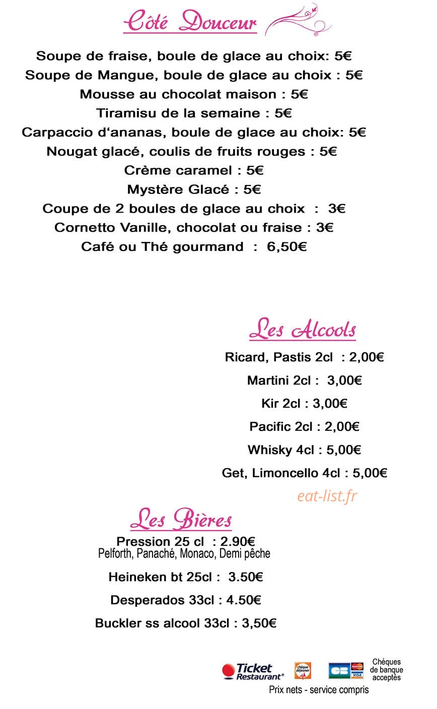 Le Millenium — carte page 4