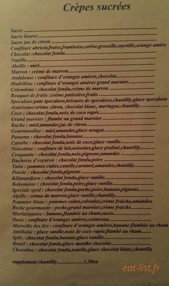 Lou Crespeu — carte page 1