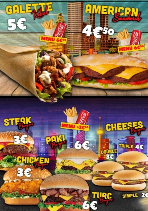 Royal Kebab — carte page 2