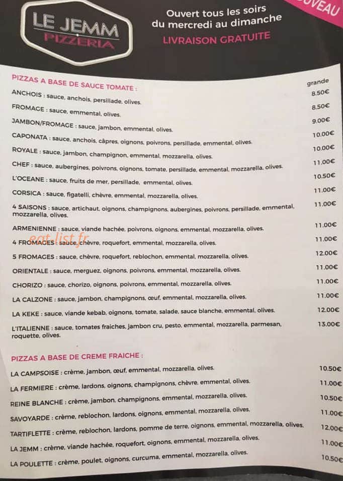 Le Jemm — carte page 1