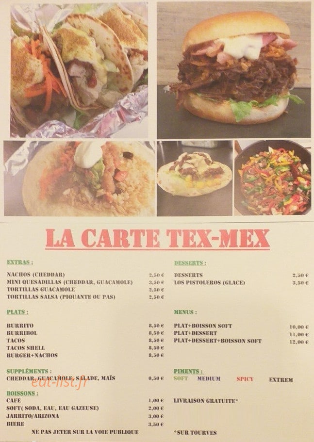 El Clandestino — carte page 1