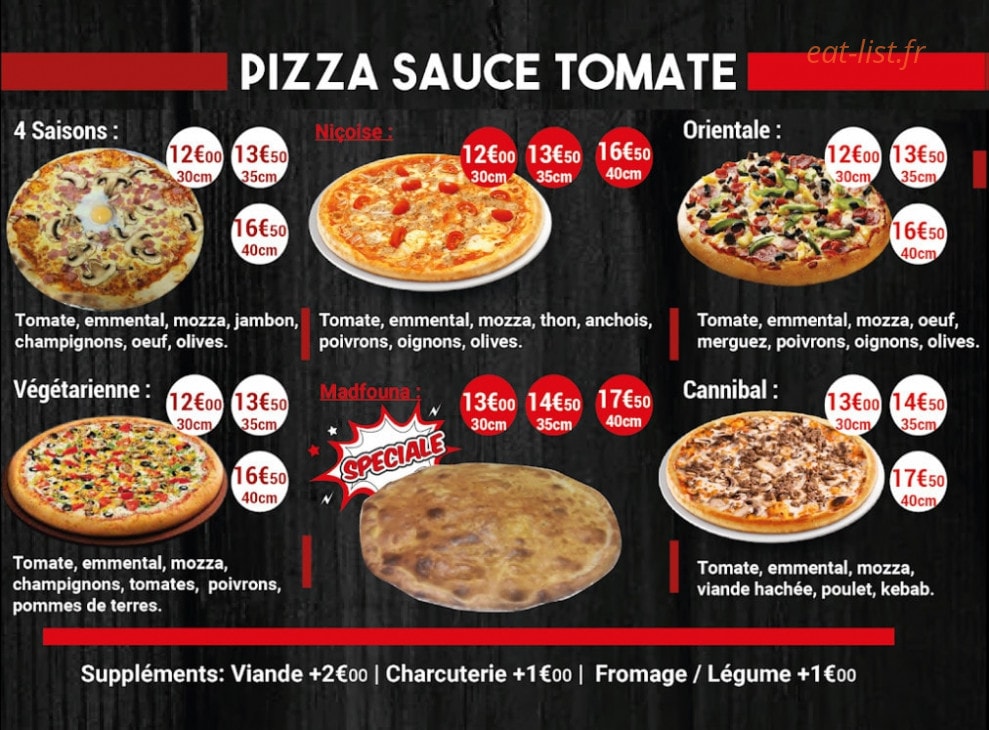 Burger mistral factory — carte page 2