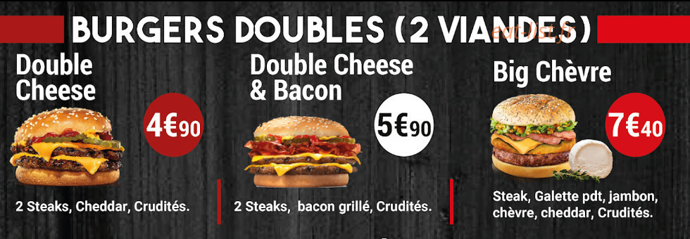 Burger mistral factory — carte page 5