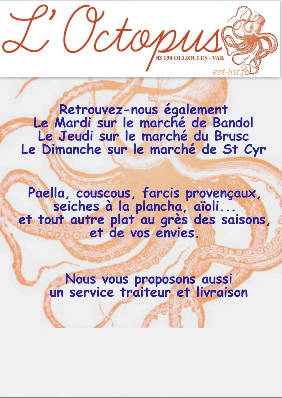 L'octopus — carte page 2