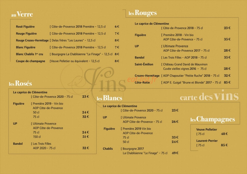La Villa Brignac — carte page 4