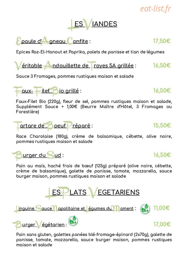 Olea — carte page 3