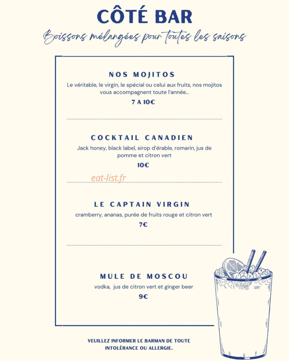 La Fontaine — carte page 1