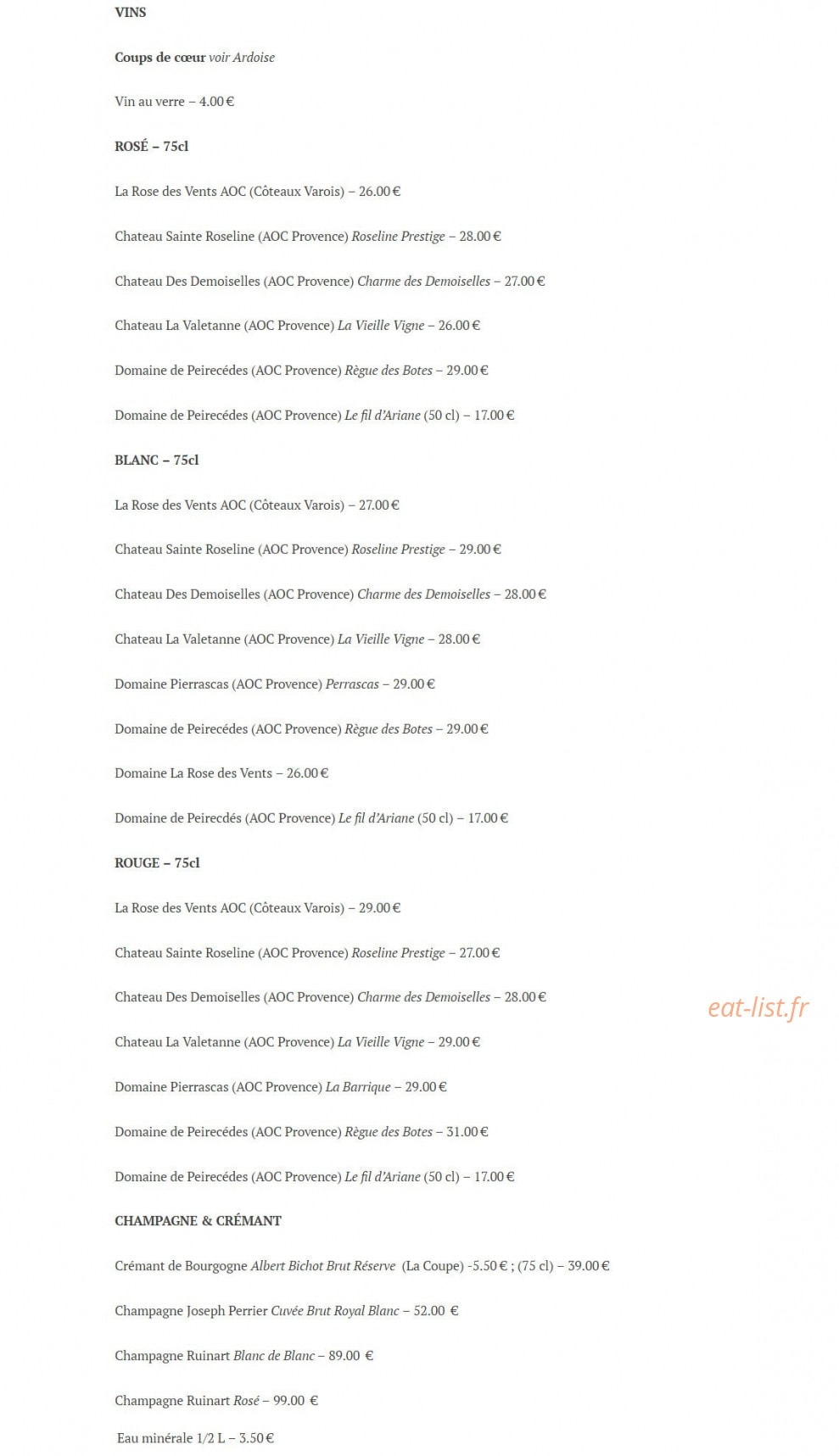 Des Arcades — carte page 3