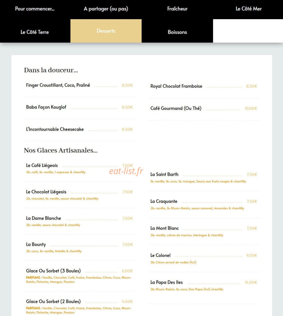 Le Factory — carte page 7