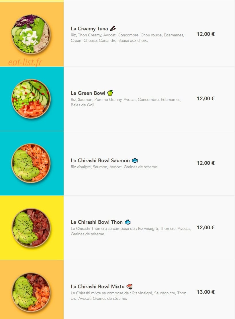 Break'in Bowl — carte page 4