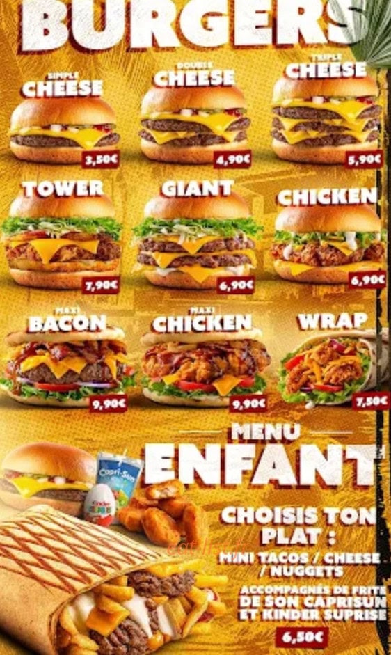 Family'z Kitchen — carte page 4