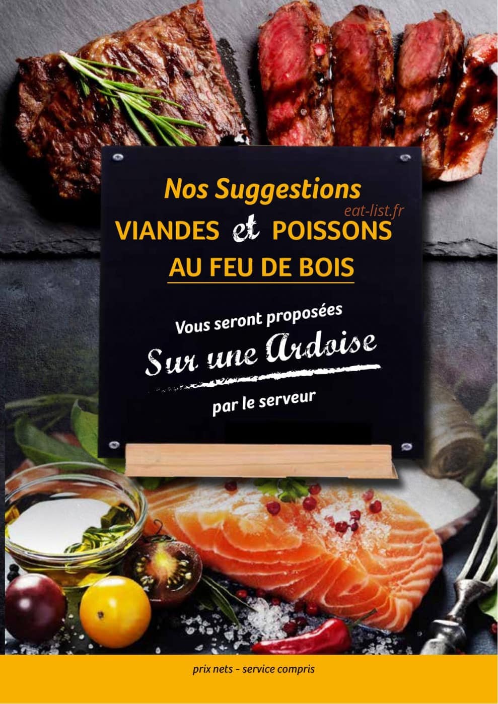 Bistrot D4 Saisons — carte page 5