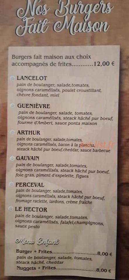 Le Casanova — carte page 1